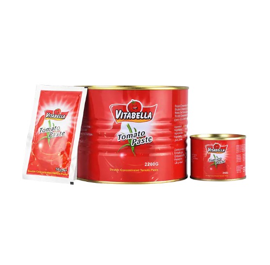 Como a pasta de tomate concentrada dupla deve ser armazenada após a abertura?